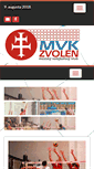 Mobile Screenshot of mvkzvolen.sk